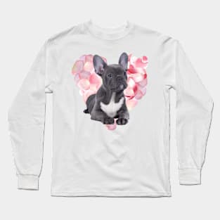 Cute French Bulldog! Especially for Frenchie owners! Long Sleeve T-Shirt